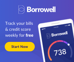 Get your free credit score with Borrowell