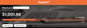 Tangerine Automated Savings Program