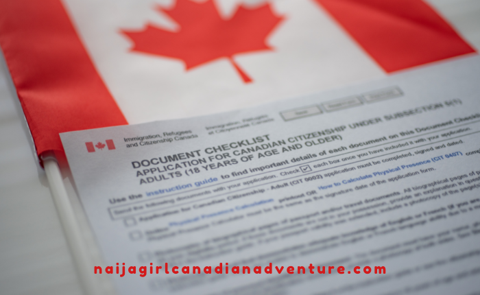 Canadian Citizenship Application